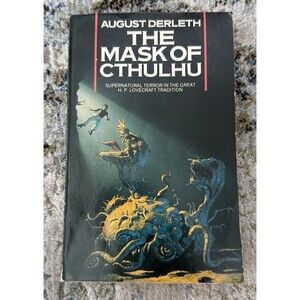 The Mask Of Cthulhu August Derleth Grafton 1988 Good Condition Paper Back HTF